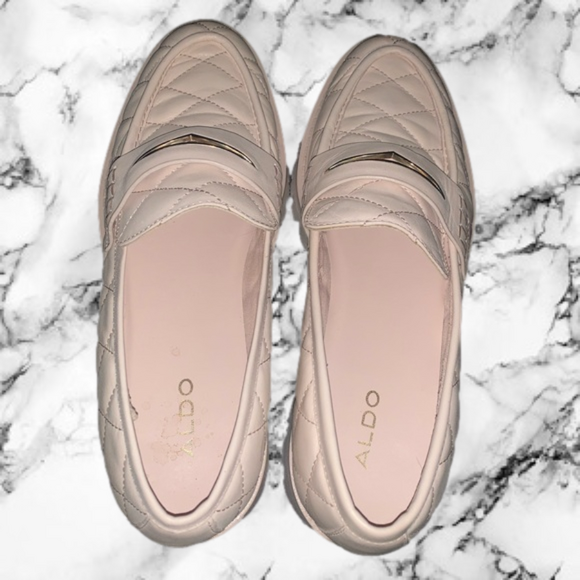 Aldo Miska Loafer Cream Size 8.5 - Picture 4 of 6